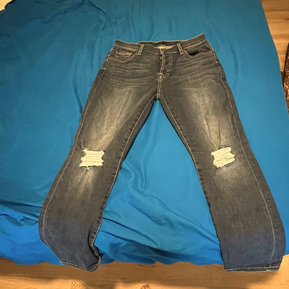 7 for all mankind jeans worn once just didn’t fit me well 27in waist 27in inseam